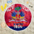 Haiti Independence Day Beach Blanket Libete Egalite Fratenite Ayiti 1804 With Polynesian Pattern LT9 - Wonder Print Shop