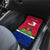 Haiti Independence Day Car Mats Libete Egalite Fratenite Ayiti 1804 With Polynesian Pattern LT9 - Wonder Print Shop