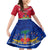 Haiti Independence Day Family Matching Mermaid Dress and Hawaiian Shirt Libete Egalite Fratenite Ayiti 1804 With Polynesian Pattern LT9 - Wonder Print Shop