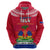 Haiti Independence Day Hoodie Libete Egalite Fratenite Ayiti 1804 With Polynesian Pattern - Wonder Print Shop