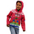 Haiti Independence Day Kid Hoodie Libete Egalite Fratenite Ayiti 1804 With Polynesian Pattern - Wonder Print Shop