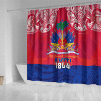 haiti-independence-day-shower-curtain-libete-egalite-fratenite-ayiti-1804-with-polynesian-pattern