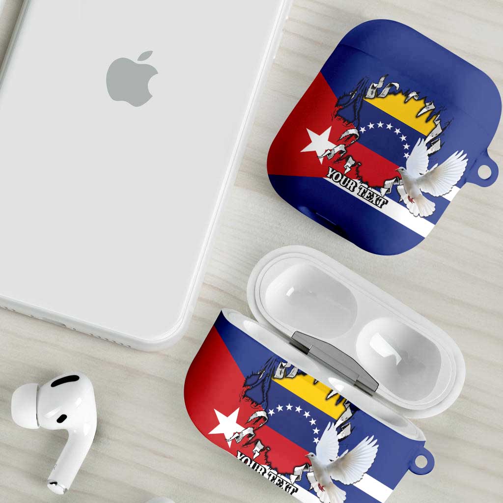Personalized Cuba Venezuela AirPods Case Fuerza Y Esperanza - Wonder Print Shop