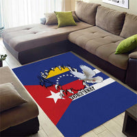 Personalized Cuba Venezuela Area Rug Fuerza Y Esperanza - Wonder Print Shop