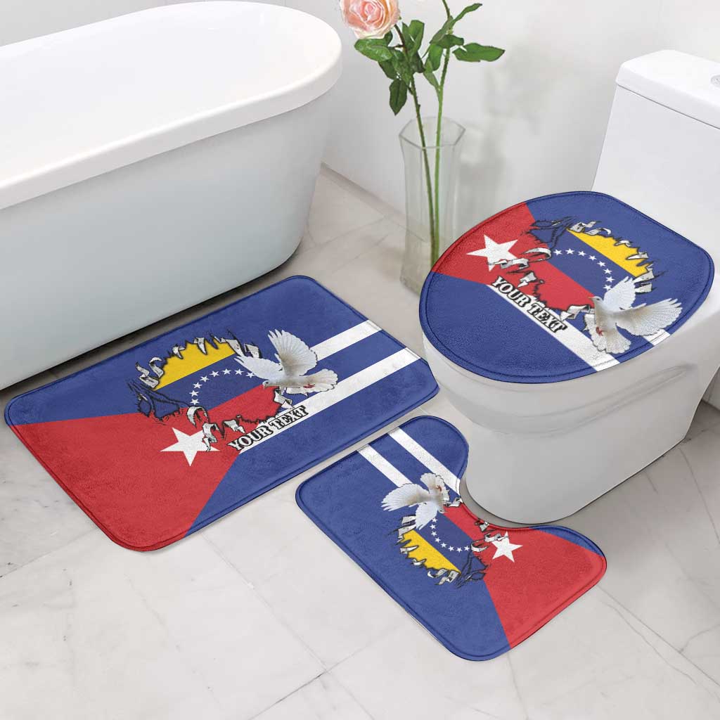 Personalized Cuba Venezuela Bathroom Set Fuerza Y Esperanza - Wonder Print Shop