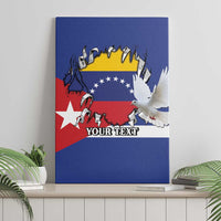 Personalized Cuba Venezuela Canvas Wall Art Fuerza Y Esperanza - Wonder Print Shop