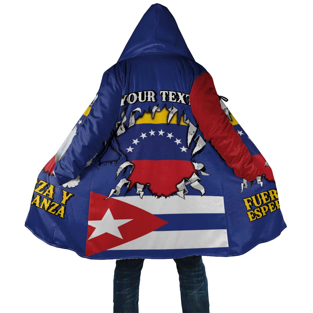 Personalized Cuba Venezuela Cloak Fuerza Y Esperanza - Wonder Print Shop