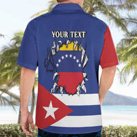 Personalized Cuba Venezuela Hawaiian Shirt Fuerza Y Esperanza - Wonder Print Shop