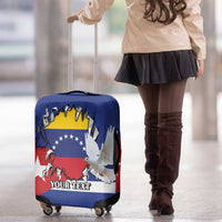 Personalized Cuba Venezuela Luggage Cover Fuerza Y Esperanza - Wonder Print Shop