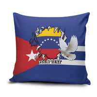 Personalized Cuba Venezuela Pillow Cover Fuerza Y Esperanza - Wonder Print Shop