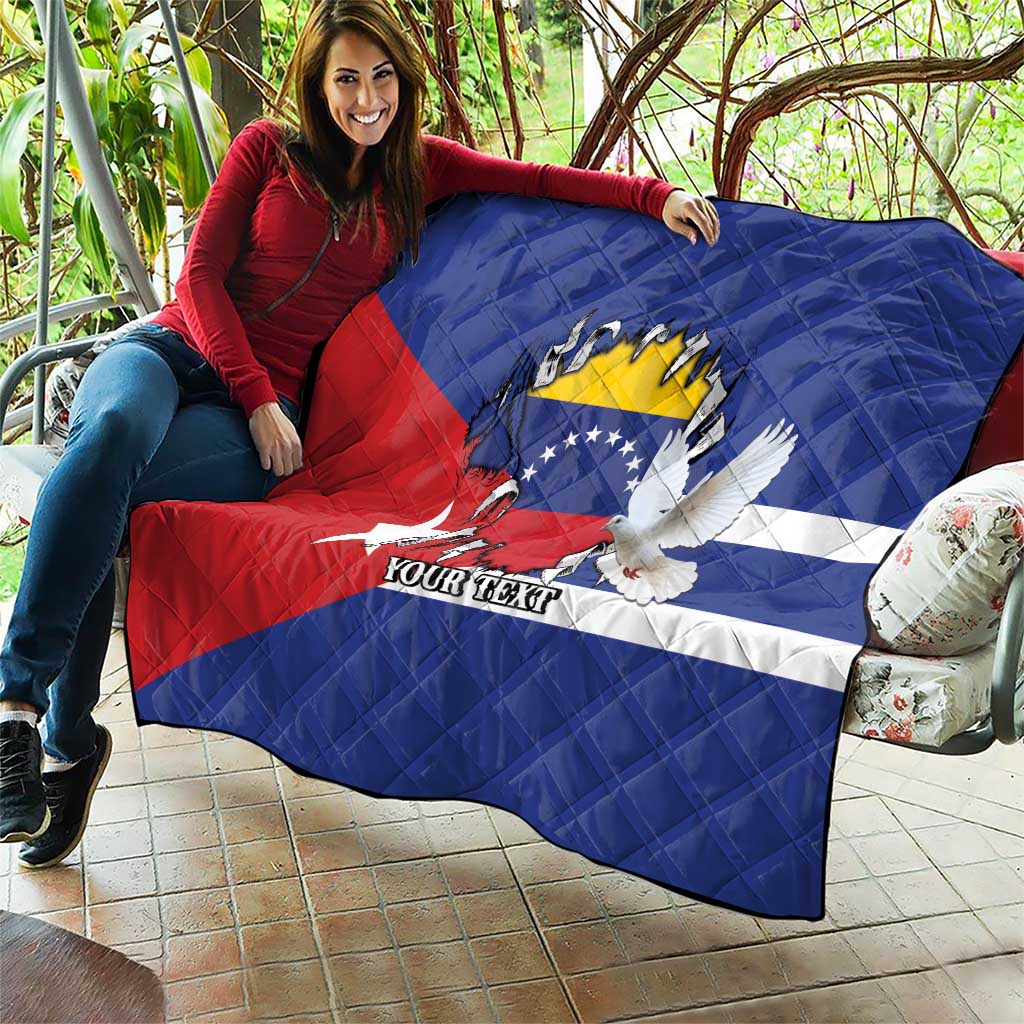 Personalized Cuba Venezuela Quilt Fuerza Y Esperanza - Wonder Print Shop