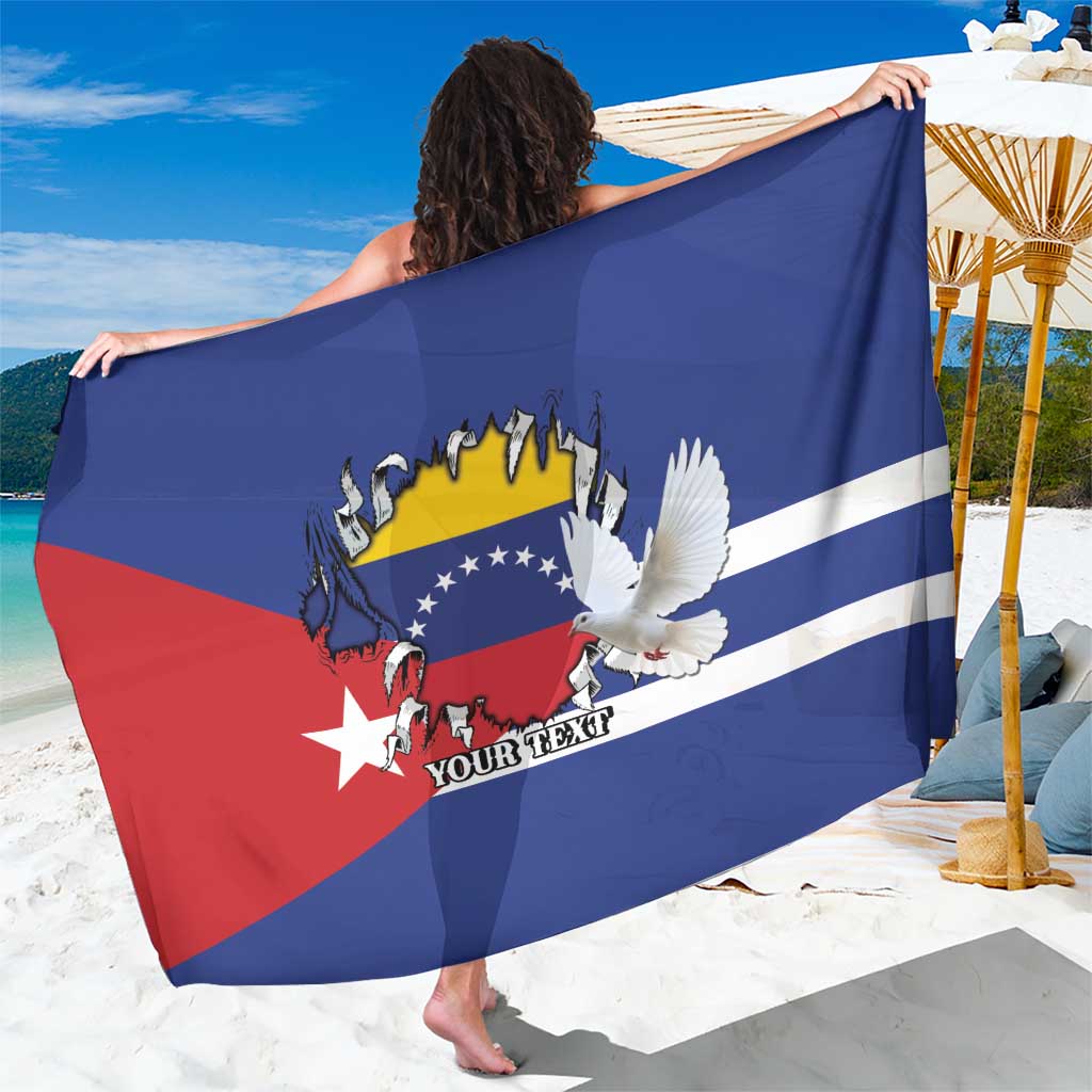 Personalized Cuba Venezuela Sarong Fuerza Y Esperanza - Wonder Print Shop