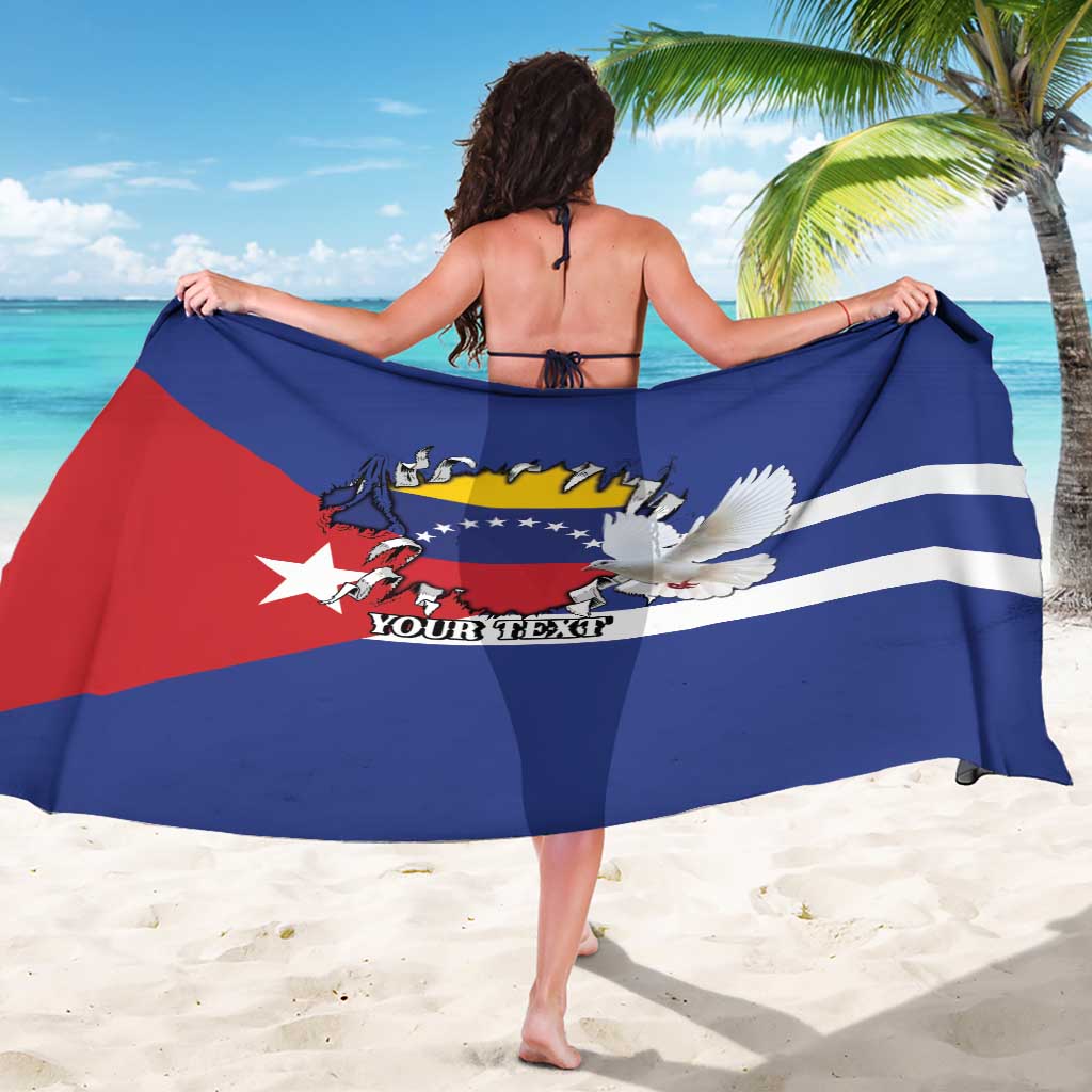 Personalized Cuba Venezuela Sarong Fuerza Y Esperanza - Wonder Print Shop