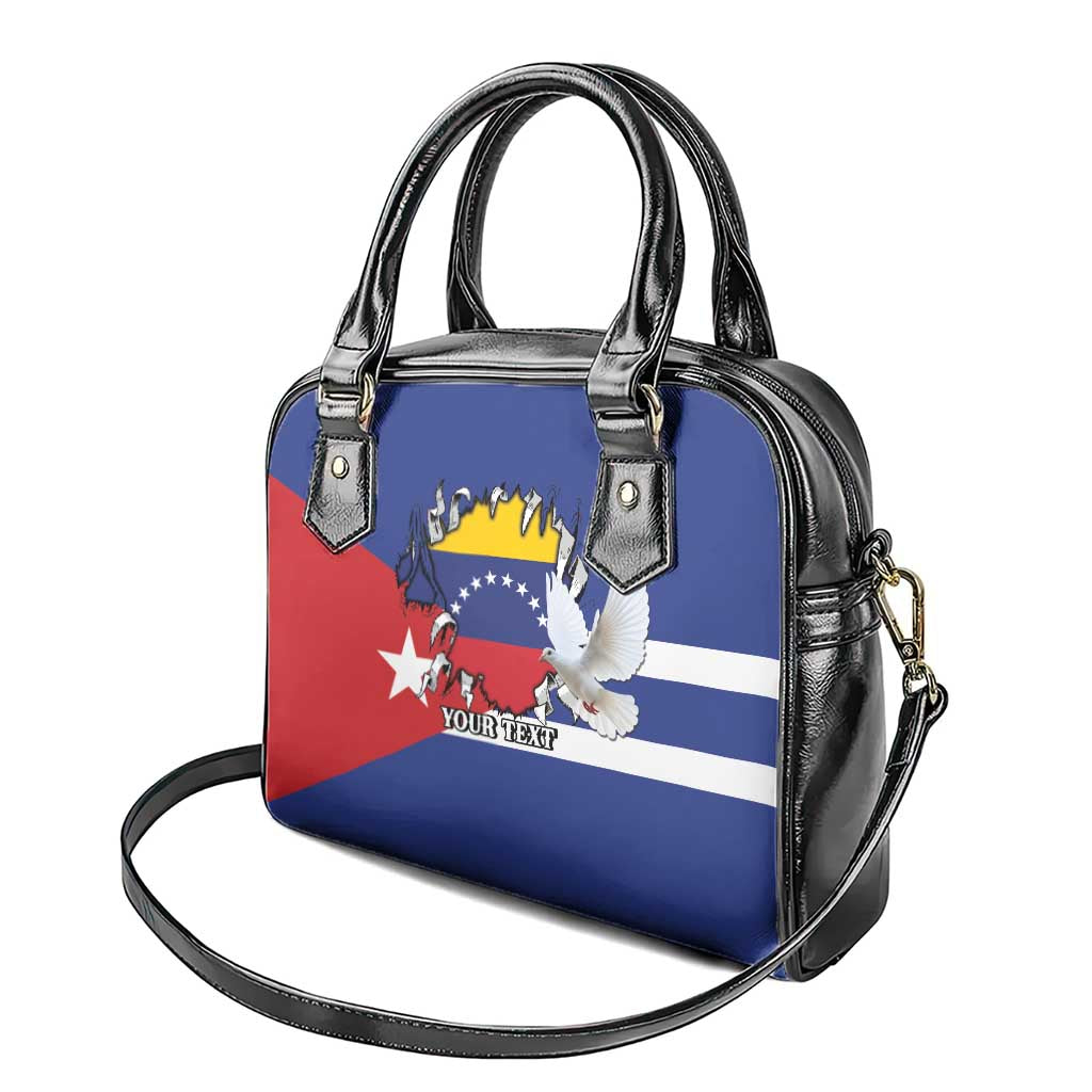 Personalized Cuba Venezuela Shoulder Handbag Fuerza Y Esperanza - Wonder Print Shop