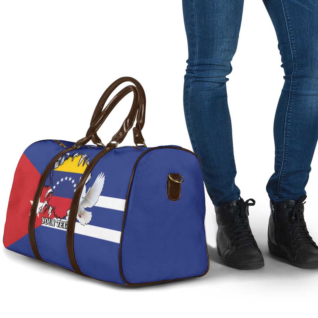 Personalized Cuba Venezuela Travel Bag Fuerza Y Esperanza - Wonder Print Shop