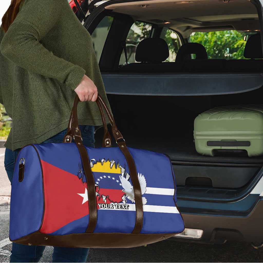 Personalized Cuba Venezuela Travel Bag Fuerza Y Esperanza - Wonder Print Shop