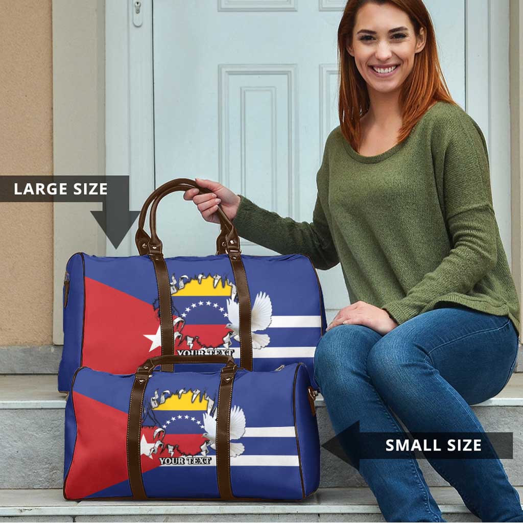 Personalized Cuba Venezuela Travel Bag Fuerza Y Esperanza - Wonder Print Shop
