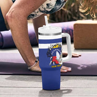 Personalized Cuba Venezuela Tumbler With Handle Fuerza Y Esperanza - Wonder Print Shop