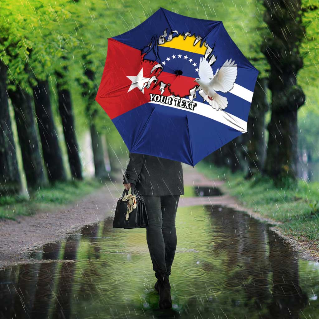 Personalized Cuba Venezuela Umbrella Fuerza Y Esperanza - Wonder Print Shop
