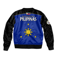 Philippines Concept Home Football Bomber Jacket Pilipinas Flag Black Style 2023 LT9 - Wonder Print Shop
