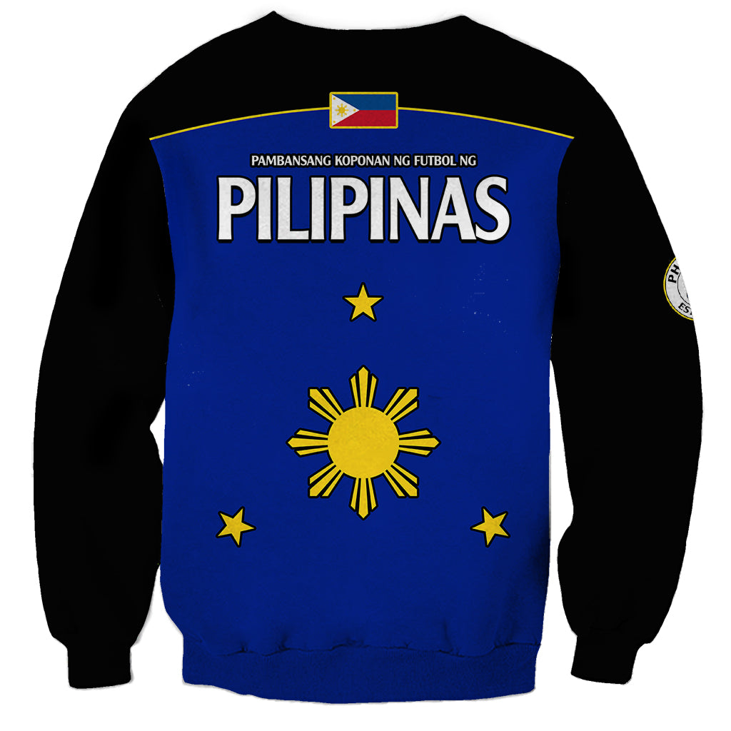 Philippines Concept Home Football Sweatshirt Pilipinas Flag Black Style 2023 - Wonder Print Shop