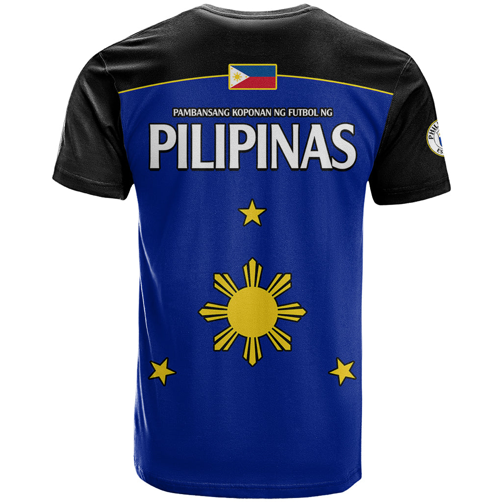 Philippines Concept Home FootbT Shirt Pilipinas Flag Black Style 2023 - Wonder Print Shop