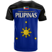Philippines Concept Home FootbT Shirt Pilipinas Flag Black Style 2023 - Wonder Print Shop