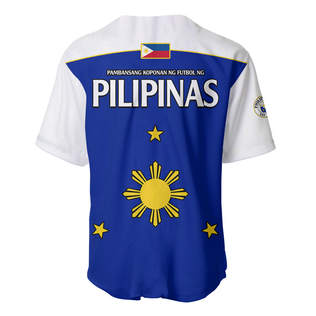 Philippines Concept Home Football Baseball Jersey Pilipinas Flag White Style 2023 LT9 - Wonder Print Shop
