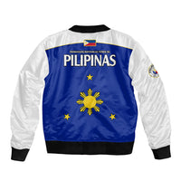 Philippines Concept Home Football Bomber Jacket Pilipinas Flag White Style 2023 LT9 - Wonder Print Shop