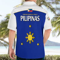 Philippines Concept Home Football Hawaiian Shirt Pilipinas Flag White Style 2023 - Wonder Print Shop