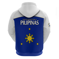 Philippines Concept Home Football Hoodie Pilipinas Flag White Style 2023 - Wonder Print Shop
