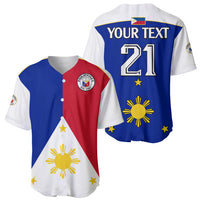 (Custom Text And Number) Philippines Concept Home Football Baseball Jersey Pilipinas Flag White Style 2023 LT9 - Wonder Print Shop