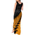 Australia Wallabies and Aotearoa Rugby Tank Maxi Dress Kangaroo Black Fern Maori Gold Vibe - Wonder Print Shop