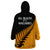 Australia Wallabies and Aotearoa Rugby Wearable Blanket Hoodie Kangaroo Black Fern Maori Gold Vibe - Wonder Print Shop