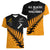 Australia Wallabies and Aotearoa Rugby Women V Neck T Shirt Kangaroo Black Fern Maori Gold Vibe - Wonder Print Shop