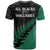 Australia Wallabies and Aotearoa Rugby T Shirt Kangaroo Black Fern Maori Green Vibe - Wonder Print Shop