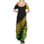 Custom Australia Wallabies and Aotearoa Rugby Summer Maxi Dress Kangaroo Black Fern Maori Gradient Vibe - Wonder Print Shop