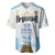 Argentina Champions Football Custom Baseball Jersey Campeon de America LT9 - Wonder Print Shop