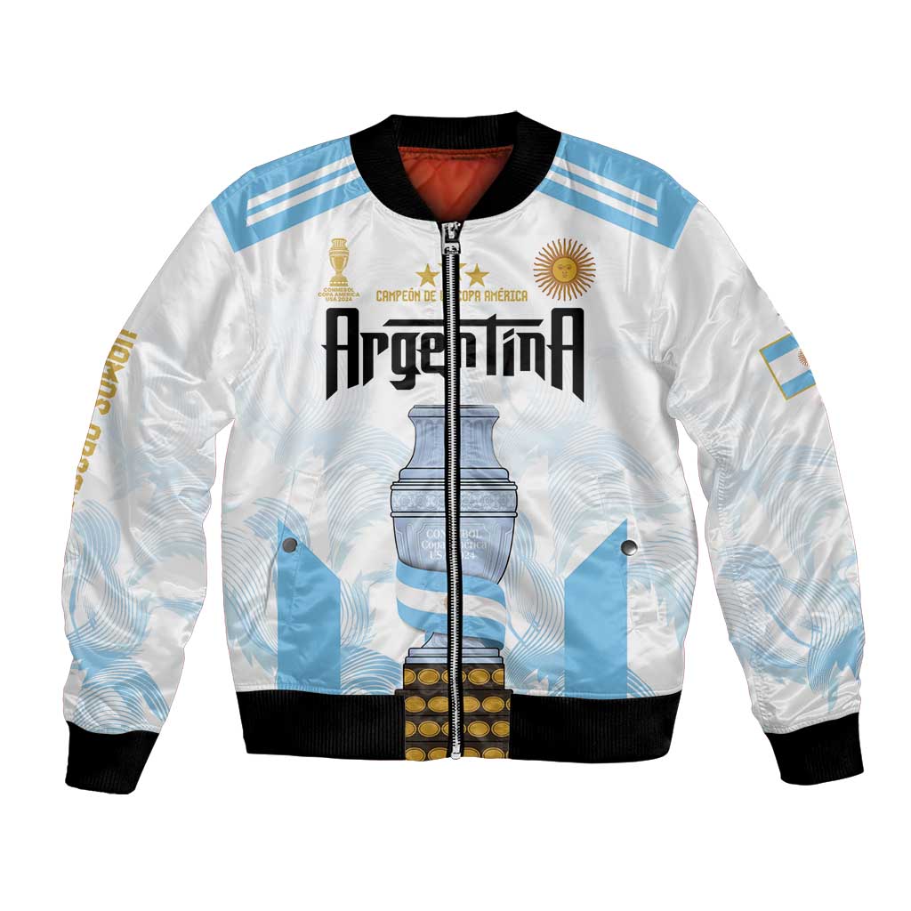 Argentina Champions Football Custom Bomber Jacket Campeon de America LT9 - Wonder Print Shop