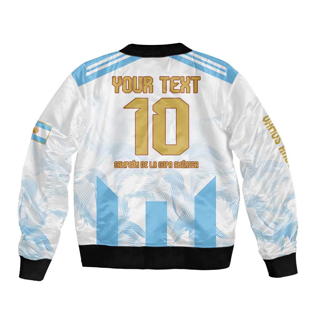 Argentina Champions Football Custom Bomber Jacket Campeon de America LT9 - Wonder Print Shop