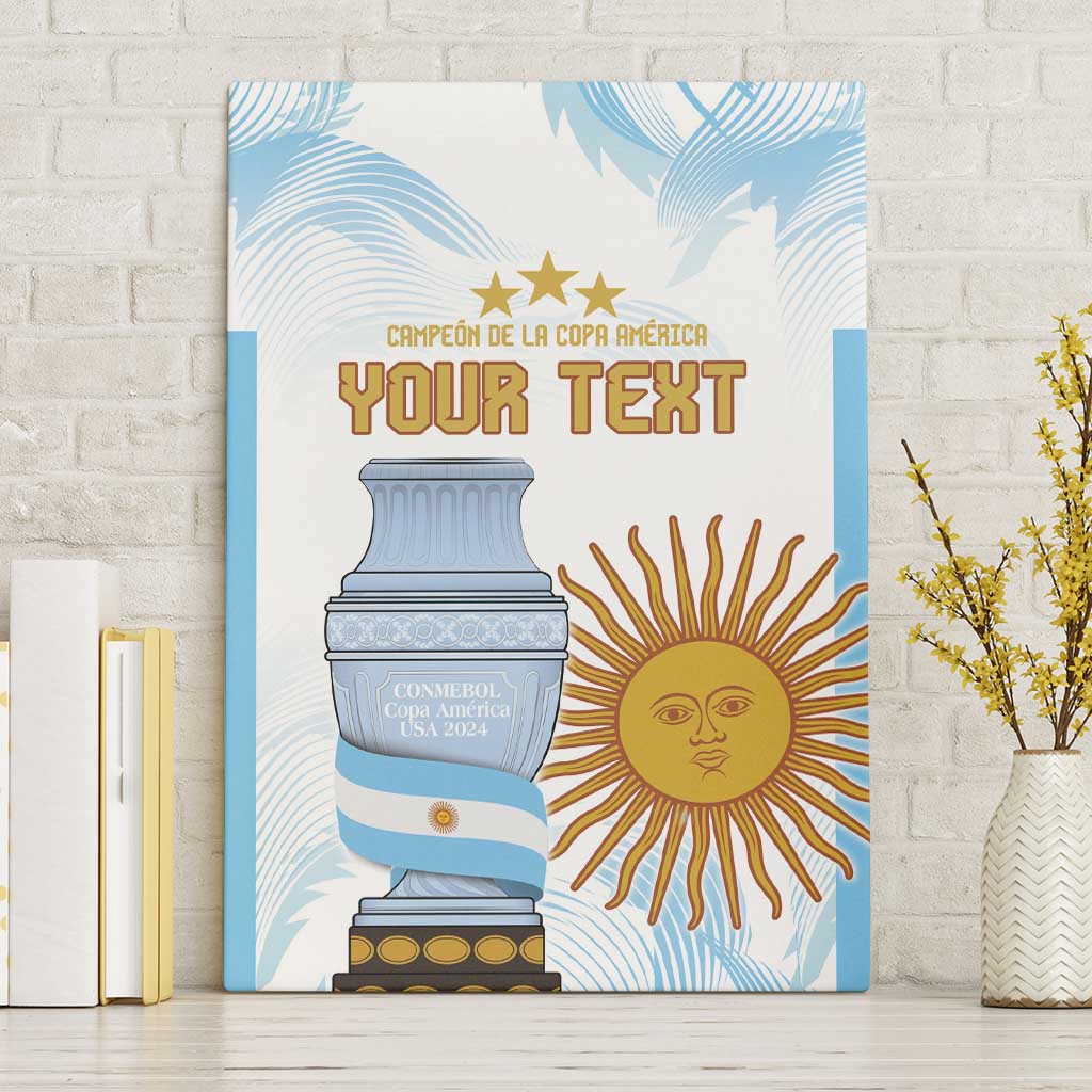 Argentina Champions Football Custom Canvas Wall Art Campeon de America LT9 - Wonder Print Shop