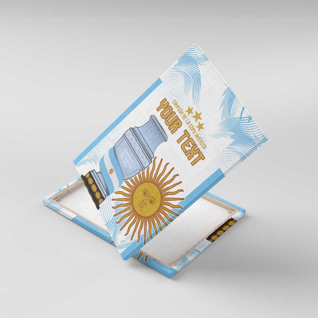 Argentina Champions Football Custom Canvas Wall Art Campeon de America LT9 - Wonder Print Shop