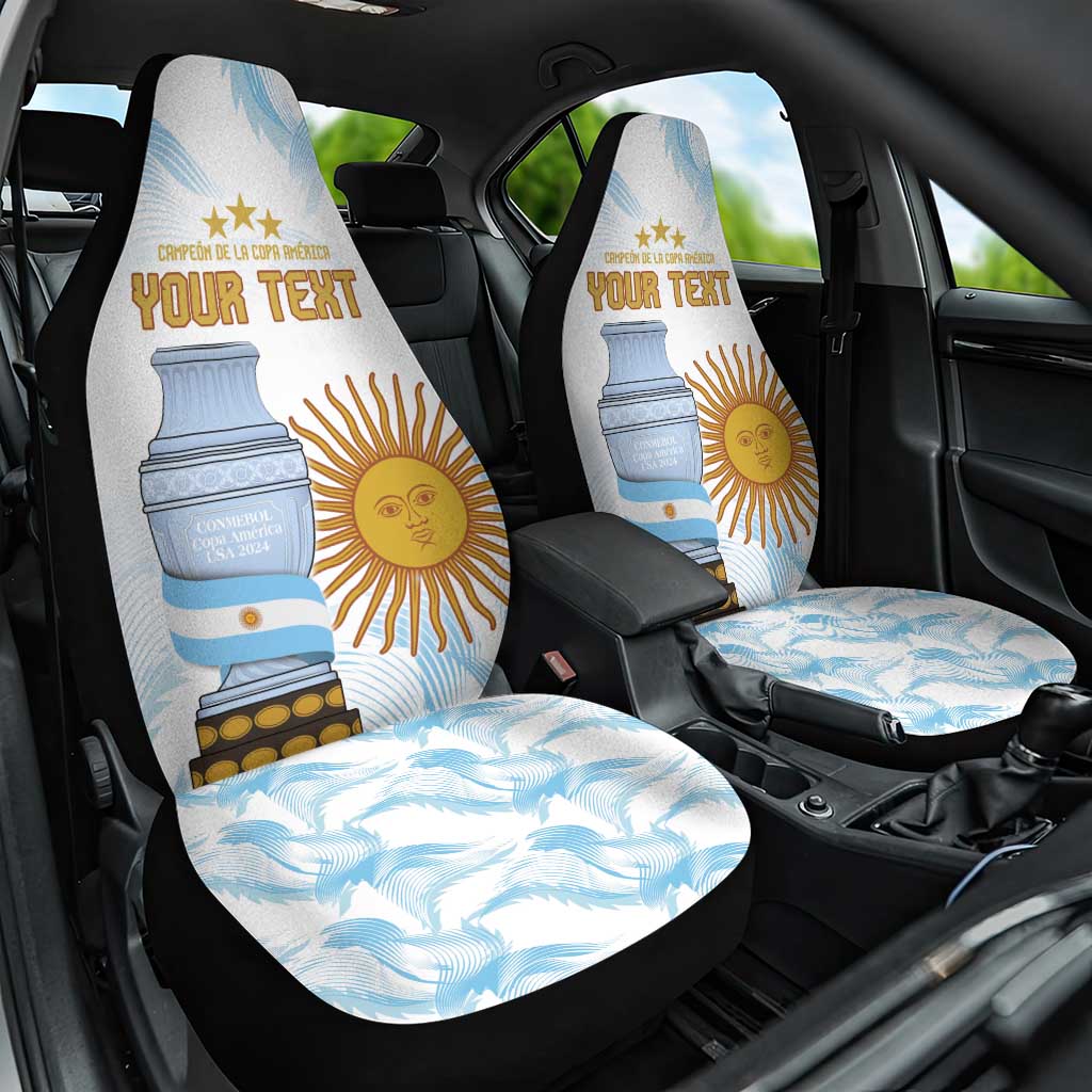 Argentina Champions Football Custom Car Seat Cover Campeon de America LT9 - Wonder Print Shop
