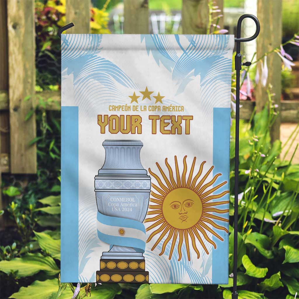 Argentina Champions Football Custom Garden Flag Campeon de America - Wonder Print Shop