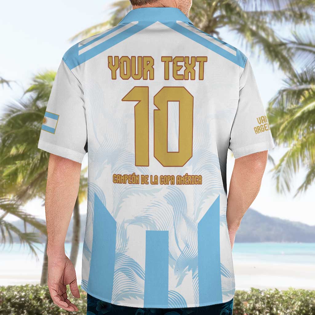 Argentina Champions Football Custom Hawaiian Shirt Campeon de America - Wonder Print Shop