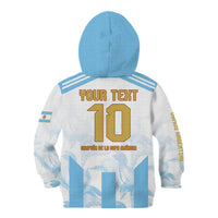 Argentina Champions Football Custom Kid Hoodie Campeon de America - Wonder Print Shop