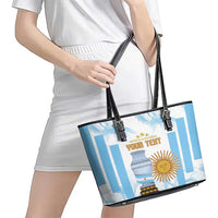 Argentina Champions Football Custom Leather Tote Bag Campeon de America - Wonder Print Shop