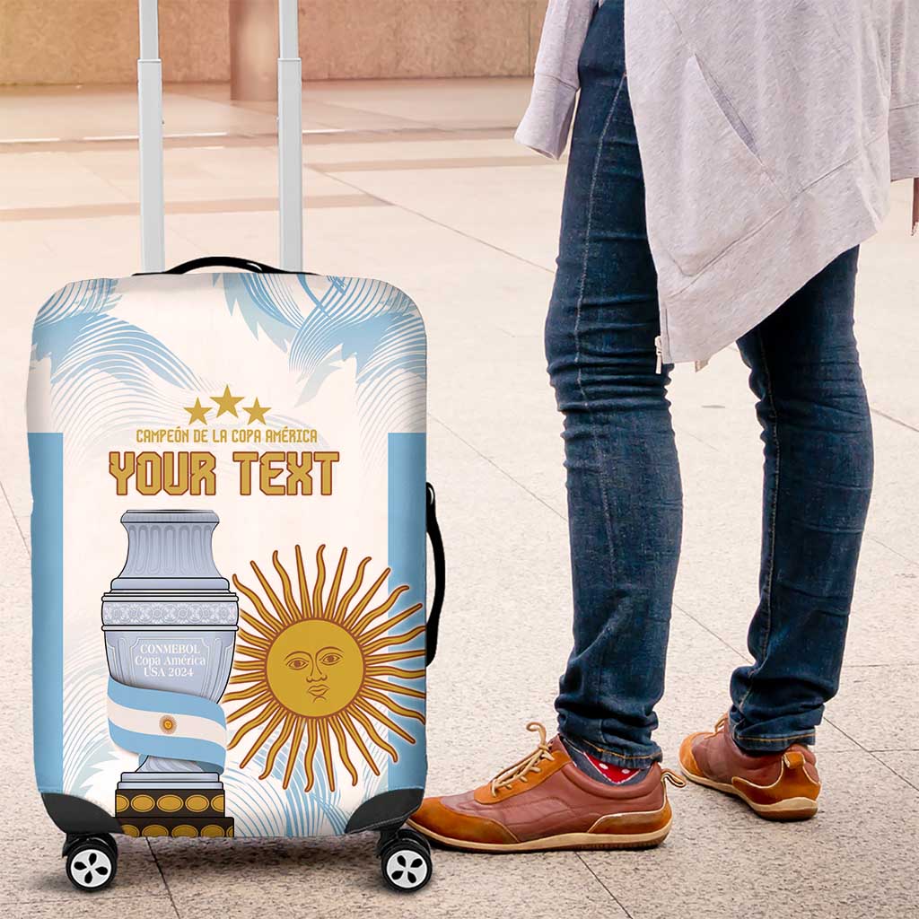 Argentina Champions Football Custom Luggage Cover Campeon de America - Wonder Print Shop