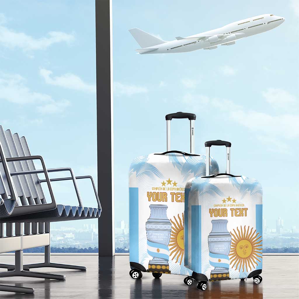 Argentina Champions Football Custom Luggage Cover Campeon de America - Wonder Print Shop