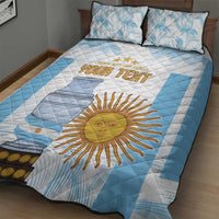 Argentina Champions Football Custom Quilt Bed Set Campeon de America - Wonder Print Shop